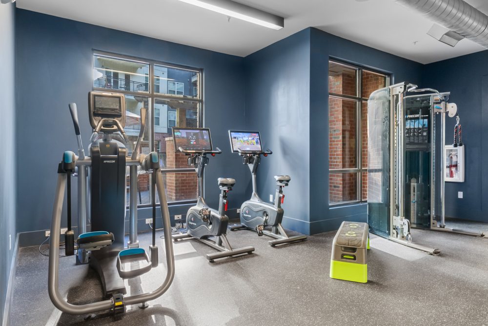 signature 1505 apartments near nc state university fitness center equipment