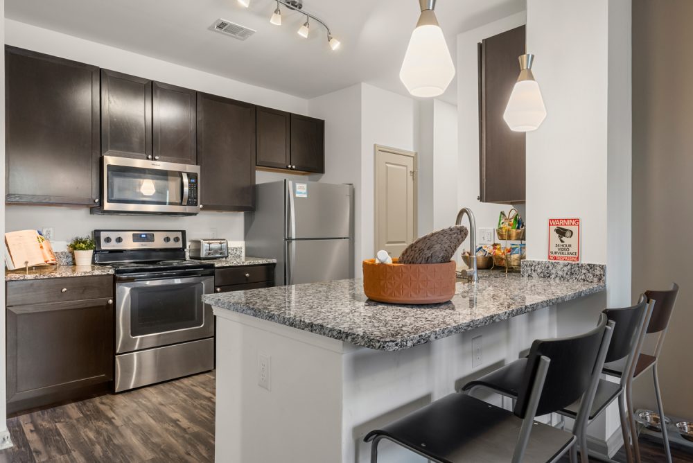 signature 1505 apartments near nc state university kitchen island