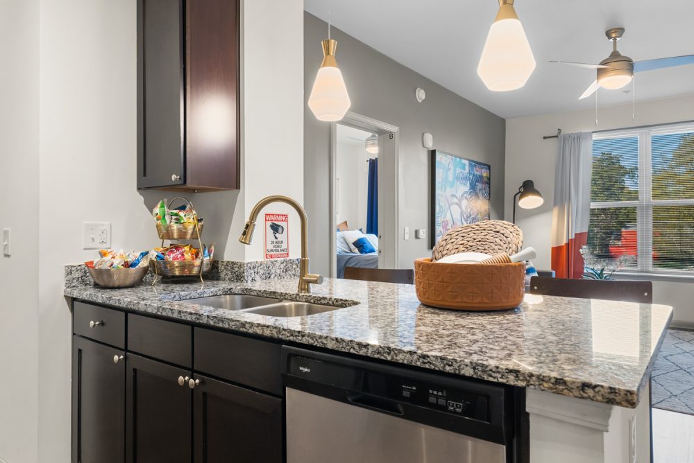 signature 1505 apartments near nc state university kitchen island granite countertops