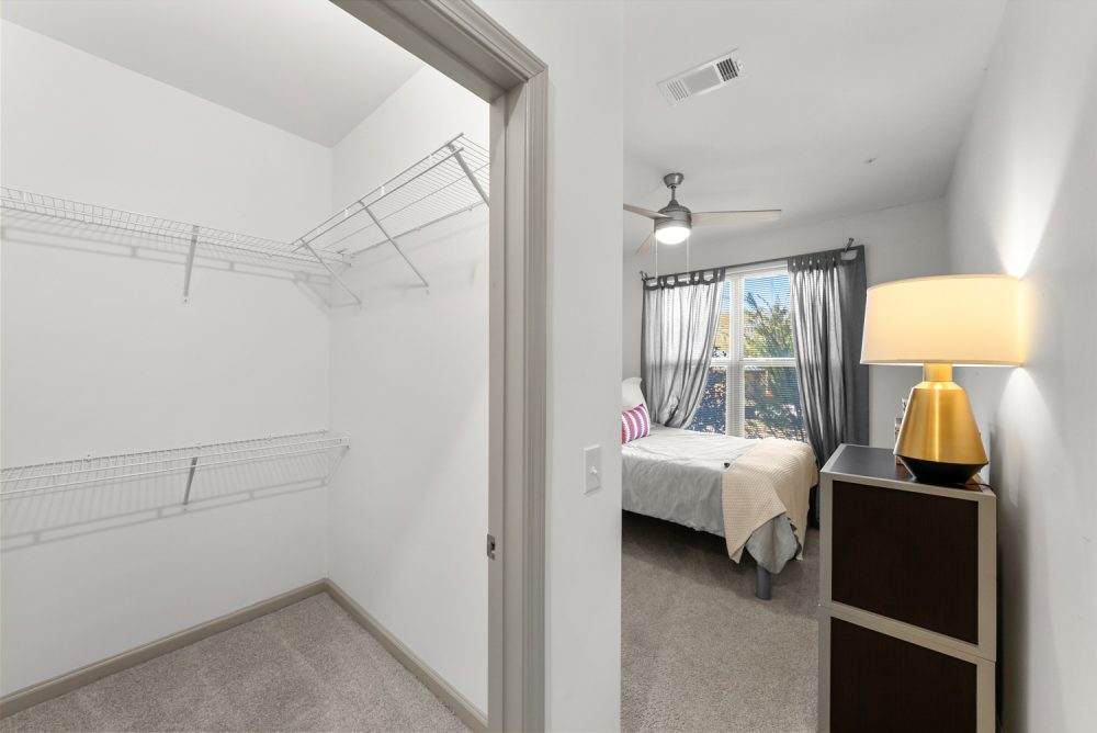 signature 1505 apartments near nc state university private bedroom walk in closet