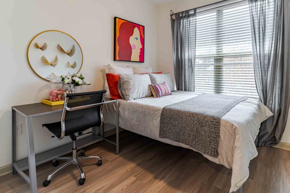 signature 1505 apartments near nc state private bedroom vinyl flooring